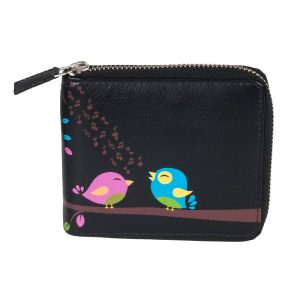 Sustainable Leather Laser Printed Wallet